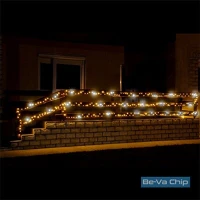 Home KKL 500F/WH Kkl 500f/ww kültéri meleg-/hidegfehér 500 led-es sziporkázó fényfüzér kép