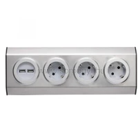 Home KNV 03/USB 3-as + 2x usb szerelhető konyhai elosztó kép