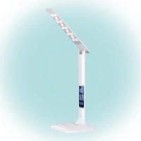 Home LA_5-1 La 5 led-es asztali lámpa órával led-es asztali lámpa órával kép