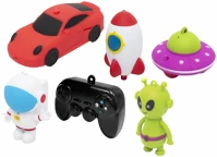 Home LEDTECHNIC Led-es kulcstartó, figurák, tápellátás 3xlr1130 gombelem, 12 db/display kép