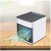 Home LEVEGŐIRÁNY, 7 színű LED lámpa, USB csatlakozás, fehér/szürke kép