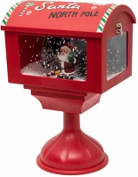 Home LFS410 havazó postaláda, 8 dallam, 6db hidegfehér led, elemes vagy adapteres kép