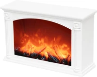 Home LTN 33 FP Ltn 33 fp elemes látványkandalló, üveg előlap, fehér műanyag ház kép