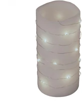 Home MLF_20_WH Micro led-es elemes füzér, lapos elemtartóval, hidegfehér kép