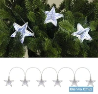 Home MRLC 6/S Home MRLC 6/S tükrös csillag alakú LED-es díszfüzér kép