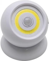 Home PNL 5 LED mozgásérzékelős lámpa, 2 W COB LED, forgatható, melegfehér, mágneses kép