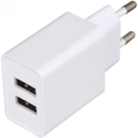 Home SA_24USB SA 24USB hálózati töltő, 2db megosztott USB kimenet, egyidejűleg 2 kép