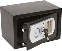 Home SAFETREZOR bútorszéf, acél, 3-8 jegyű tetszőleges kód, puha textil betét kép