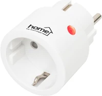 Home TH2300 távirányítható mini hálózati aljzat, max. 2300W, 40m hatótáv, LED kép