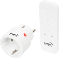 Home TH2311 távirányítható mini hálózati aljzat szett, 2300 W, 1 aljzat + 1 kép