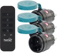 Home THO2313 távirányítható kültéri hálózati aljzat szett, IP44, 2300 W, 3 aljzat kép