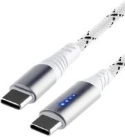 Home USBCC2M100L töltőkábel, USB-C / USB-C, 2 méter, 100W gyorstöltés, töltésjelző kép