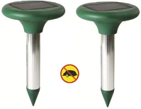 Home VKS_02-2 VKS 02 DUO Napelemes Szolár vakondriasztó karó (hatótávolság 2 x 350 m2 kép