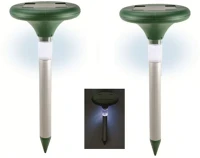 Home VKS_04-DUO VKS 04 DUO Napelemes Szolár vakondriasztó karó, LED fénnyel kép