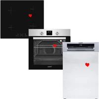 Homefort -  homefort - homefort HFBI64T0B + HMGF0421DS Homefort hsb64dgx beépíthető sütő + homefort hfbi64t0b beépíthető kép