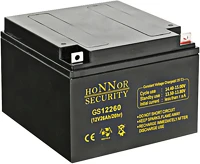 Honnor GS12260 12v 26ah zselés ólom akkumulátor gondozásmentes kép