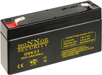 Honnor GS633 6v 3.3ah zselés ólom akkumulátor gondozásmentes kép