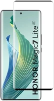 Honor BA8596311273933 Üvegfólia honor magic7 lite - fekete keretes üvegfólia (az íves részre kép