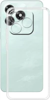 Honor TF5907504572796 Telefontok  x5c plus - átlátszó szilikon hátlap tok kép