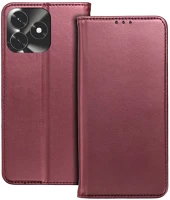 Honor TF5907504573335 x5c plus - smart magnetic burgundy szilikon keretes mágneses könyvtok kép