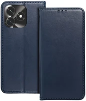 Honor TF5907504573502 x5c plus - smart magnetic kék szilikon keretes mágneses könyvtok kép