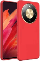 Honor TF5907504592602 Telefontok  magic8 lite - piros szilikon hátlap tok kép