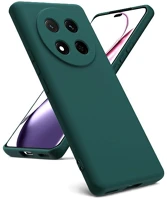 Honor TF5907504592909 Telefontok  magic8 lite - zöld szilikon hátlap tok kép