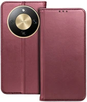 Honor TF5907504593067 magic8 lite - smart magnetic burgundy szilikon keretes mágneses könyvtok kép
