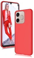 Honor TF5907674557715 Telefontok  600 lite 5g - piros szilikon hátlap tok kép