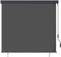 Hoppline 1,3*2,5M Függőleges napellenző, 1,3*2,5m, szürke kép