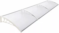 Hoppline ÉS SZÍNBEN-300X90 Műanyag előtető több méretben és színben-300x90 cm-fehér kép