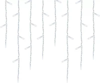 Hoppline HIDEGFEHÉR-230 LED-DEL Led-es jégcsap fényfüggöny 2 méretben, hidegfehér-230 led-del kép