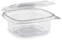 Horeca BPEPET250 Egybefedeles doboz - szögletes pet 250ml kép