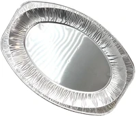 Horeca DA503XSZBPALT3 Alu tálca - 3 személyes, ovális kép