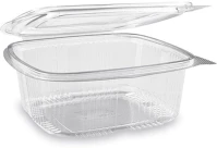 Horeca DA503XSZBPEPET1000 Egybefedeles doboz - szögletes pet 1000ml kép