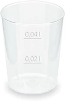 Horeca DA503XSZBPMFP Műanyag rövides pohár - pet 2/4cl kép