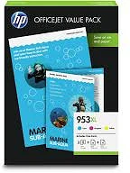 Hp 1CC21AE No.953xl színes eredeti tintapatron multipack + a4 fotópapír kép