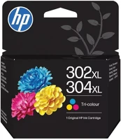 Hp 302XL/304XL/B7RT8AE 302xl/304xl/b7rt8ae tintapatron color original kép