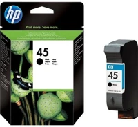 Hp 710C, 720C, 815C 51645ae tintapatron deskjet 710c, 720c, 815c nyomtatókhoz,  45, fekete, 42ml kép