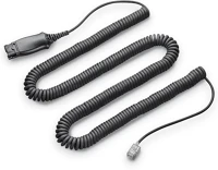 Hp 783S3AA Poly his taa qd (quick disconnect) - rj9 m/m audio kábel fekete kép