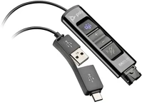 Hp 786C8AA Poly da85-m 1db qd (quick disconnect) - 1db usb-a 2.0 1db usb-c m/m adapter 0.13m fekete kép