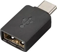 Hp 85Q49AA Poly usb-c -> usb-a 2.0 m/f adapter fekete kép