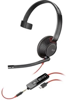 Hp 8X230AA Poly blackwire 5210 usb-c hs +3.5mmp +usb-c/a fejhallgató headset kép