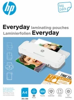 Hp 9154 Inc. everyday 80 mikron a4 fényes lamináló fólia (100 db / csomag) - kép