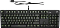 Hp 9LY71AA-ABB Pavilion 550 wired gamer rgb red mechanical keyboard black us kép