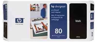 Hp C4820A No.80 fekete eredeti nyomtatófej+tisztító kép