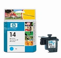 Hp C4921AE No.14 kék eredeti nyomtatófej kép