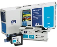 Hp C4961A No.83 kék eredeti nyomtatófej kép