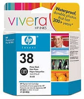 Hp C9413A No.38 fotó fekete eredeti tintapatron kép
