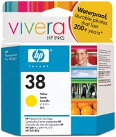 Hp C9417A No.38 sárga eredeti tintapatron kép